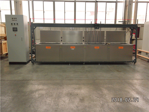 半自動多工位超聲波清洗機